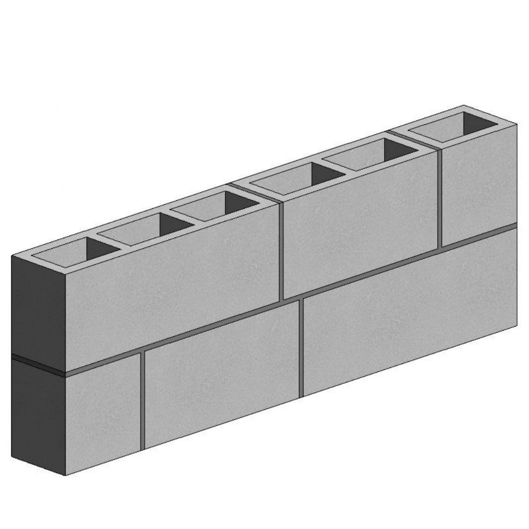 parede de bloco de concreto